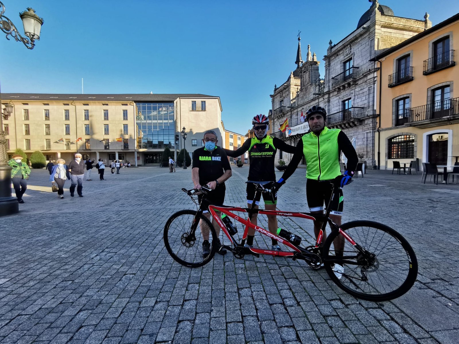 Reto Aefat Camino de Santiago en tándem