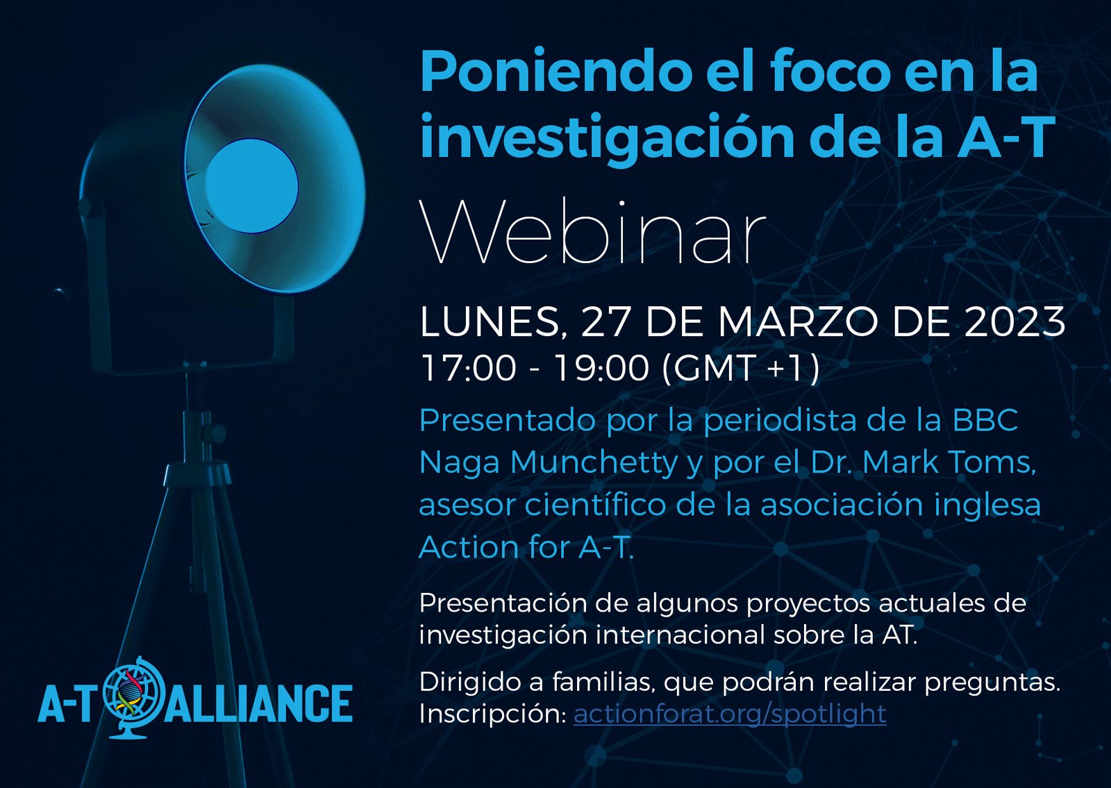 A4AT Webinar SPA ATAXIA TELANGIECTASIA AEFAT 2023 27 marzo