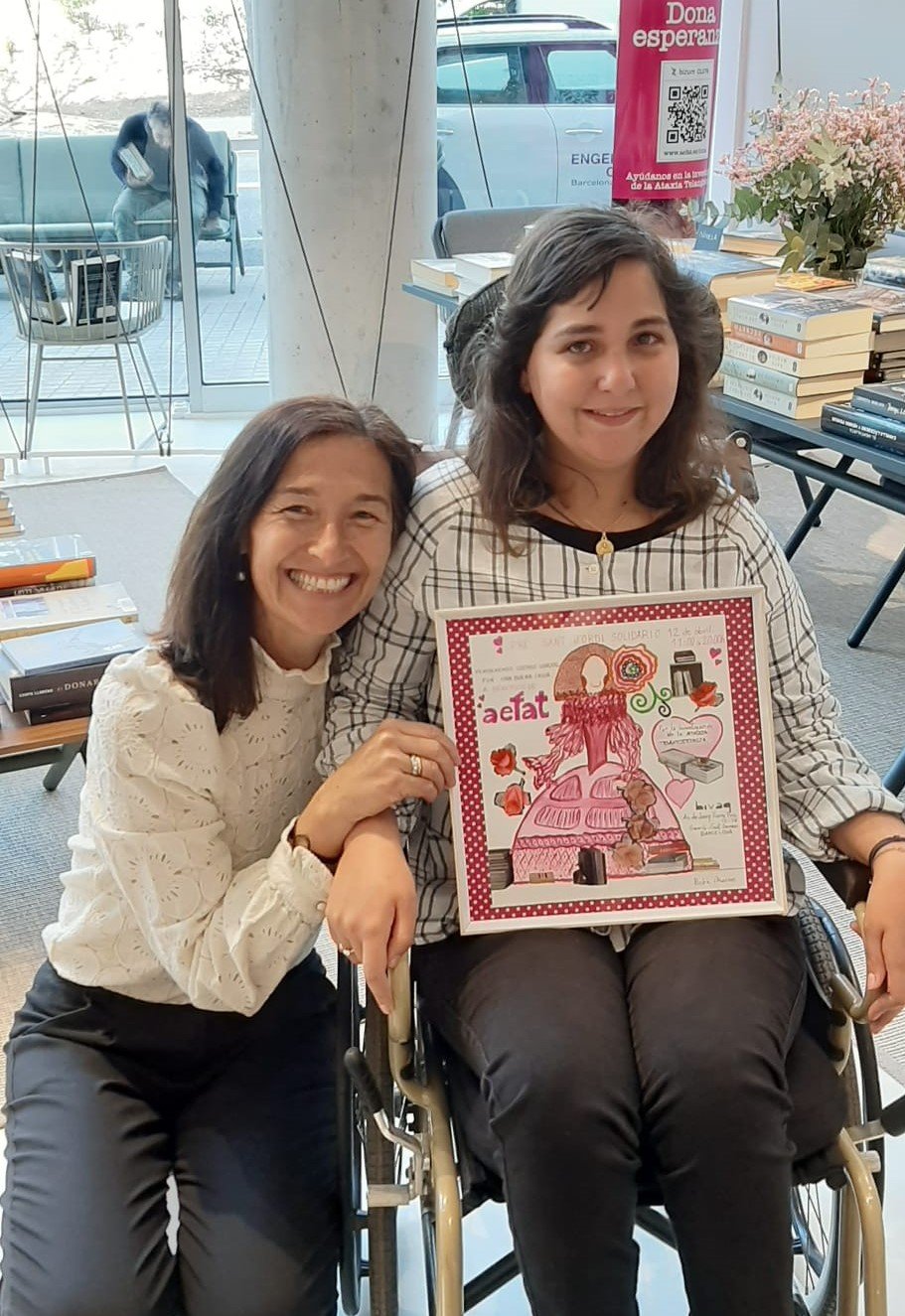 Belén_y_Alejandra_Barcelona_Pre_Sant_Jordi_Solidario_Aefat.JPG