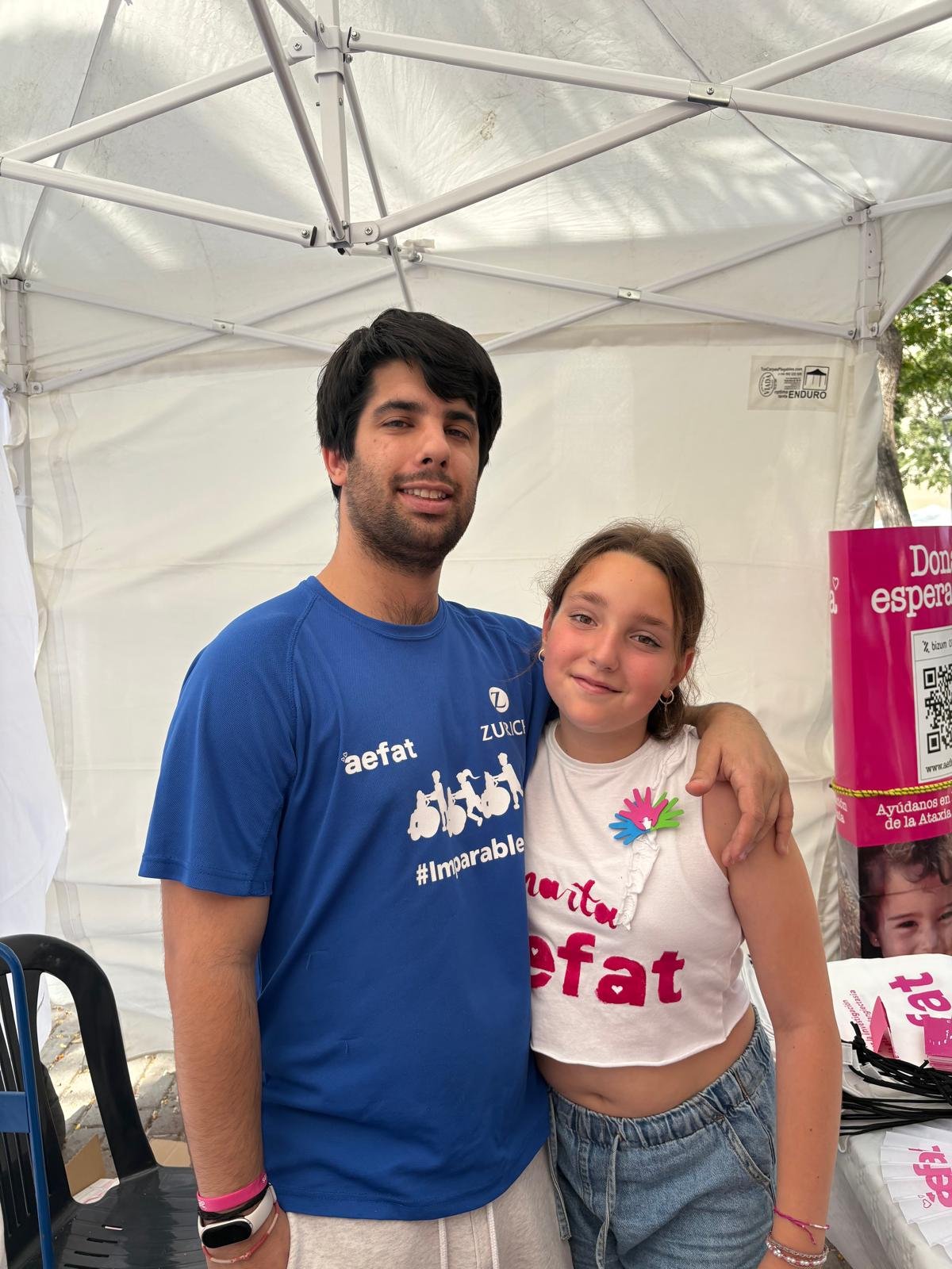 AEFAT Familiares BCN. Alex con Sonia